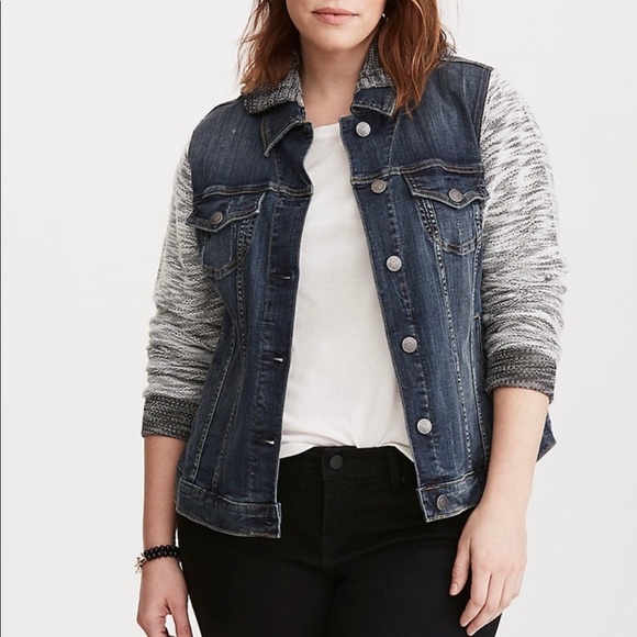 torrid jean vest